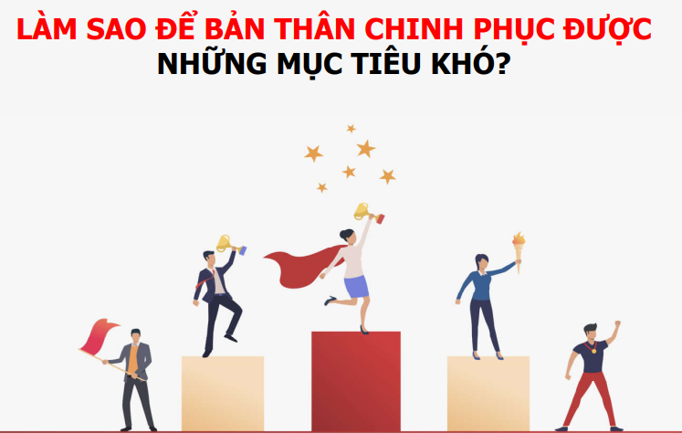 Làm sao để bản thân chinh phục được mục tiêu khó – Mr. Toàn